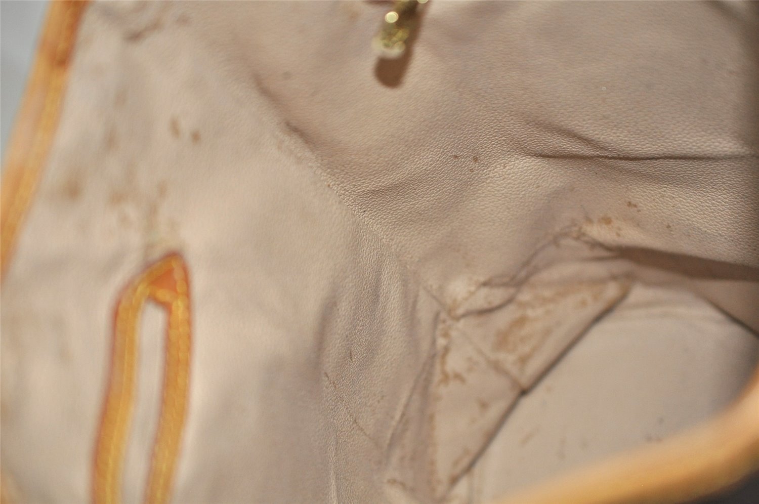 Authentic Louis Vuitton Monogram Bucket GM Shoulder Tote Bag M42236 Junk 8952I