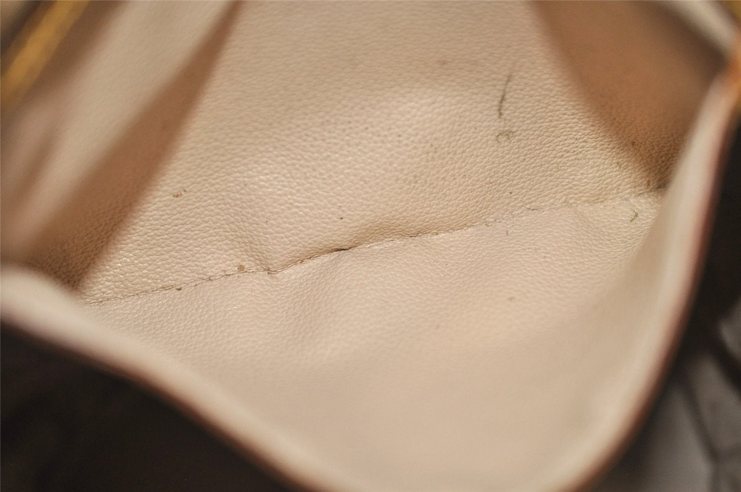 Authentic Louis Vuitton Monogram Bucket GM Shoulder Tote Bag M42236 Junk 8952I