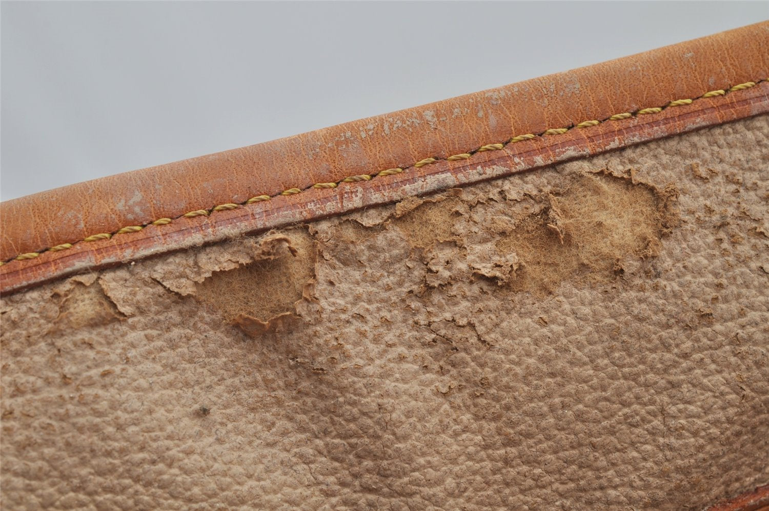 Authentic Louis Vuitton Monogram Bucket GM Shoulder Tote Bag M42236 Junk 8952I