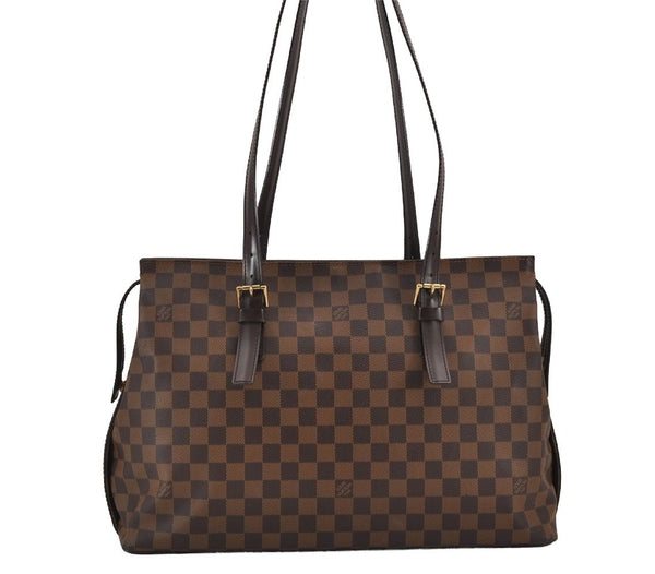 Authentic Louis Vuitton Damier Chelsea Shoulder Tote Bag N51119 LV 8953J