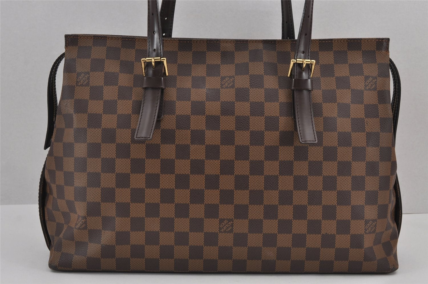 Authentic Louis Vuitton Damier Chelsea Shoulder Tote Bag N51119 LV 8953J