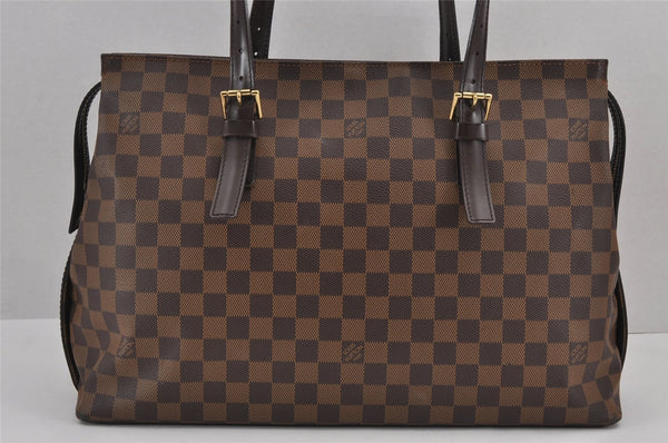 Authentic Louis Vuitton Damier Chelsea Shoulder Tote Bag N51119 LV 8953J