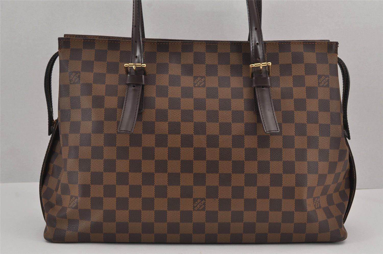 Authentic Louis Vuitton Damier Chelsea Shoulder Tote Bag N51119 LV 8953J