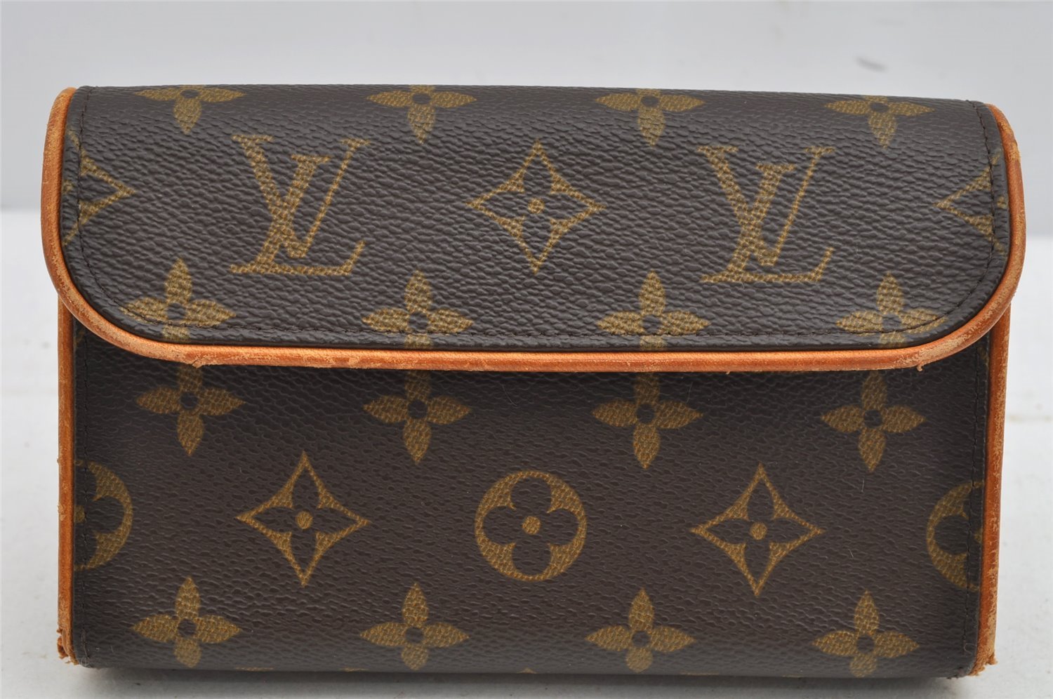 Auth Louis Vuitton Monogram Pochette Florentine Pouch Waist Bag M51855 LV 8954J