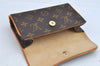 Auth Louis Vuitton Monogram Pochette Florentine Pouch Waist Bag M51855 LV 8954J