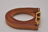 Authentic Louis Vuitton Leather Shoulder Strap Beige 48" LV 8955I