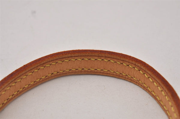 Authentic Louis Vuitton Leather Shoulder Strap Beige 48" LV 8955I