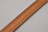 Authentic Louis Vuitton Leather Shoulder Strap Beige 48" LV 8955I