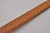 Authentic Louis Vuitton Leather Shoulder Strap Beige 48" LV 8955I