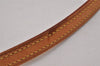 Authentic Louis Vuitton Leather Shoulder Strap Beige 48" LV 8955I