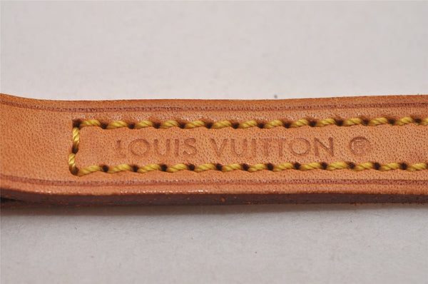 Authentic Louis Vuitton Leather Shoulder Strap Beige 48" LV 8955I