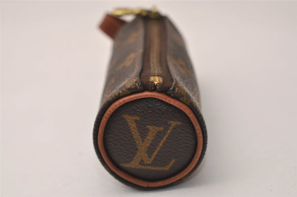 Authentic Louis Vuitton Monogram Etui 3 Golf Ball Case M58249 LV 8955J