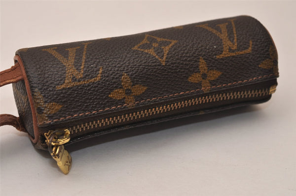 Authentic Louis Vuitton Monogram Etui 3 Golf Ball Case M58249 LV 8955J