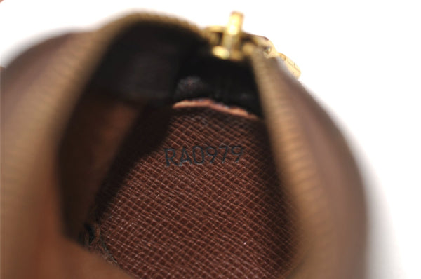 Authentic Louis Vuitton Monogram Etui 3 Golf Ball Case M58249 LV 8955J