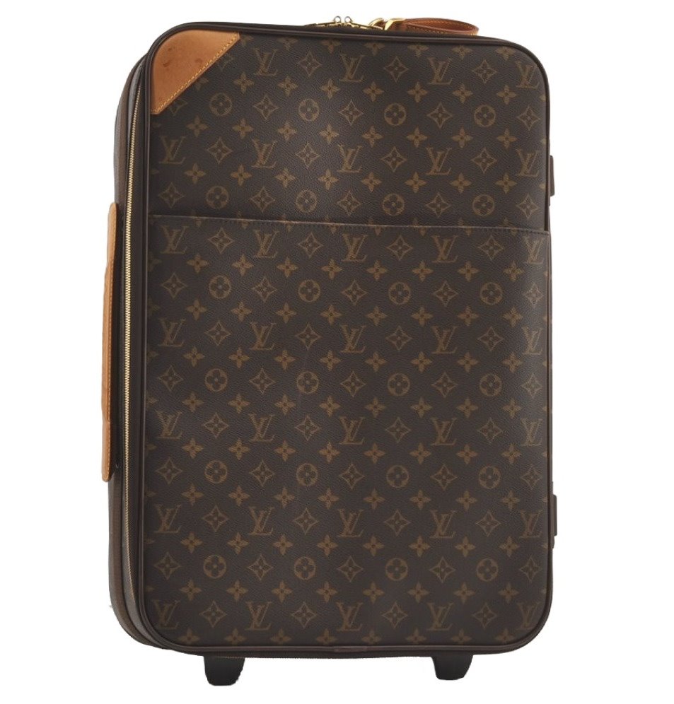 Authentic Louis Vuitton Monogram Pegase 55 Travel Suitcase M23294 LV Junk 8957J