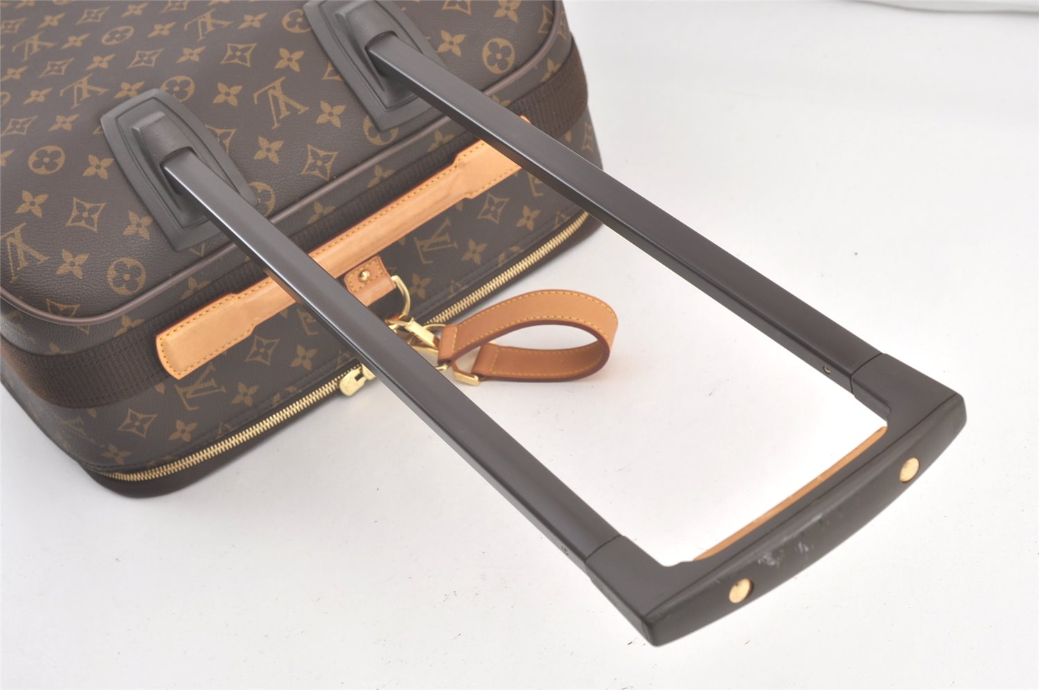 Authentic Louis Vuitton Monogram Pegase 55 Travel Suitcase M23294 LV Junk 8957J