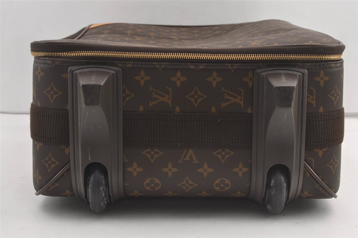 Authentic Louis Vuitton Monogram Pegase 55 Travel Suitcase M23294 LV Junk 8957J