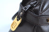 Authentic GUCCI Vintage Hand Boston Bag Leather Brown 8959G