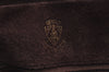 Authentic GUCCI Vintage Hand Boston Bag Leather Brown 8959G