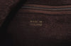Authentic GUCCI Vintage Hand Boston Bag Leather Brown 8959G