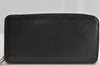 Authentic Louis Vuitton Epi Zippy Long Wallet Purse Black M60072 LV 8959J