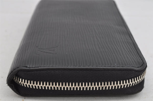 Authentic Louis Vuitton Epi Zippy Long Wallet Purse Black M60072 LV 8959J