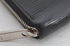 Authentic Louis Vuitton Epi Zippy Long Wallet Purse Black M60072 LV 8959J