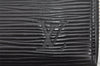 Authentic Louis Vuitton Epi Zippy Long Wallet Purse Black M60072 LV 8959J