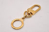 Authentic Louis Vuitton Charm Key Chain Anokre Gold M62698 LV 8961I