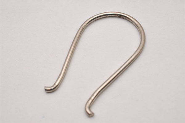 Authentic PRADA Vintage Logo Key Ring Charm M285X Silver Plating Box 8964I