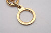 Authentic Louis Vuitton Charm Key Chain Anokre Gold M62698 LV 8966I