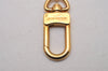 Authentic Louis Vuitton Charm Key Chain Anokre Gold M62698 LV 8966I