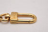 Authentic Louis Vuitton Charm Key Chain Anokre Gold M62698 LV 8966I