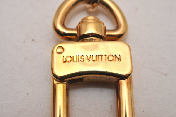 Authentic Louis Vuitton Charm Key Chain Anokre Gold M62698 LV 8966I