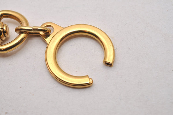 Authentic Louis Vuitton Charm Key Chain Anokre Gold M62698 LV 8967I