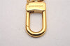 Authentic Louis Vuitton Charm Key Chain Anokre Gold M62698 LV 8967I