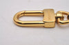 Authentic Louis Vuitton Charm Key Chain Anokre Gold M62698 LV 8967I