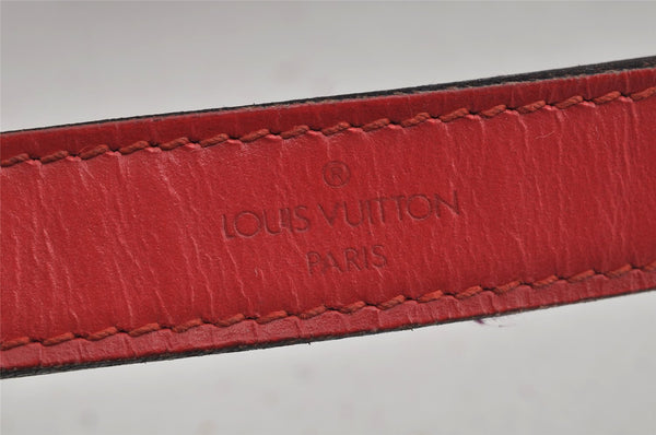 Authentic Louis Vuitton Epi Petit Noe Shoulder Drawstring Bag M44107 Red 8970J