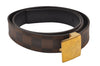 Authentic Louis Vuitton Damier Ceinture Carre Belt 85cm 33.5" M6944 LV 8971I