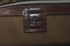 Authentic FENDI Vintage Zucca Shoulder Tote Bag Nylon Leather Brown 8971J