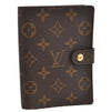 Authentic Louis Vuitton Monogram Agenda PM Notebook Cover R20005 LV 8972J