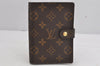 Authentic Louis Vuitton Monogram Agenda PM Notebook Cover R20005 LV 8972J