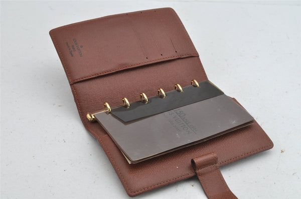 Authentic Louis Vuitton Monogram Agenda PM Notebook Cover R20005 LV 8972J
