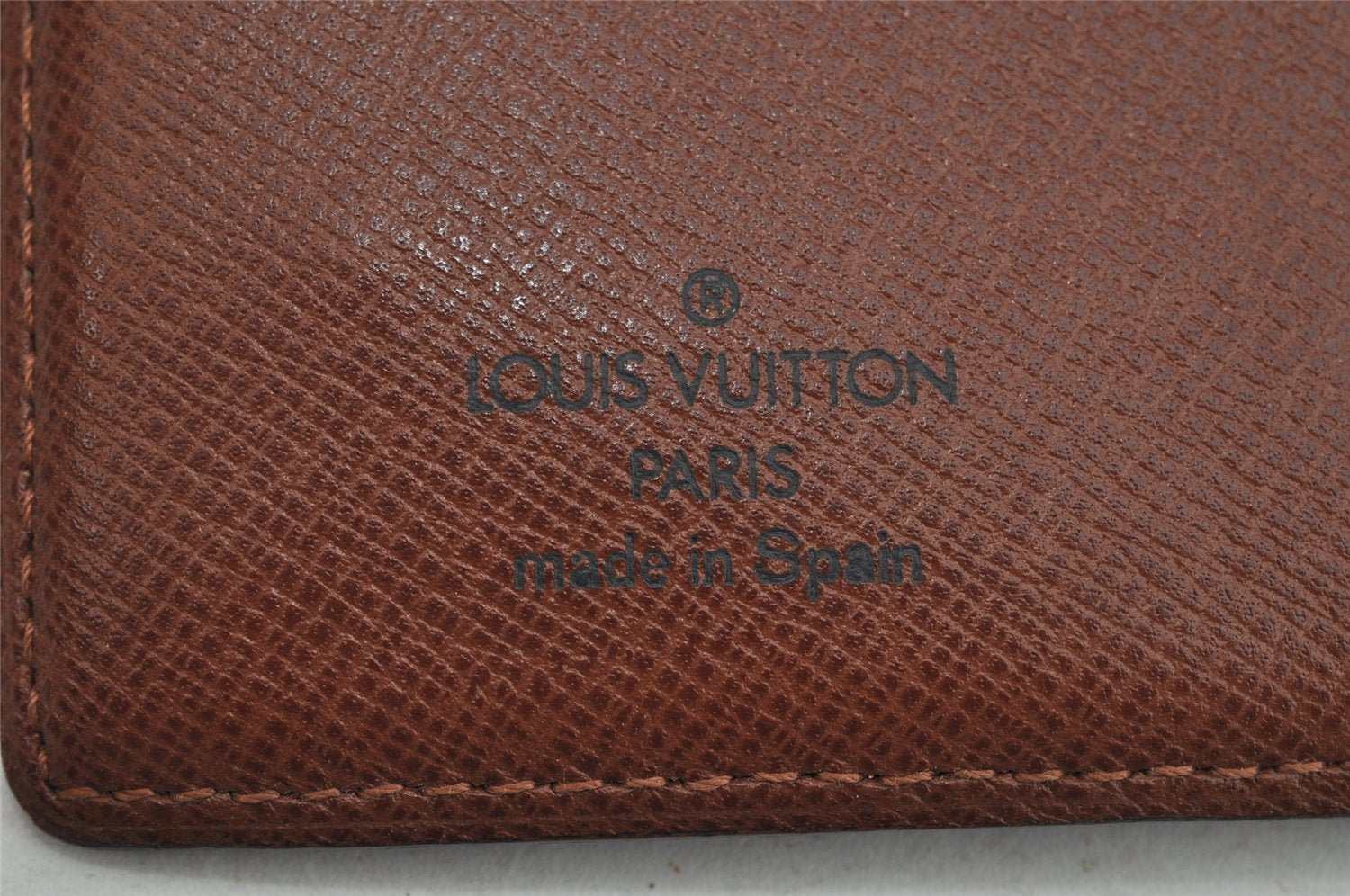 Authentic Louis Vuitton Monogram Agenda PM Notebook Cover R20005 LV 8972J