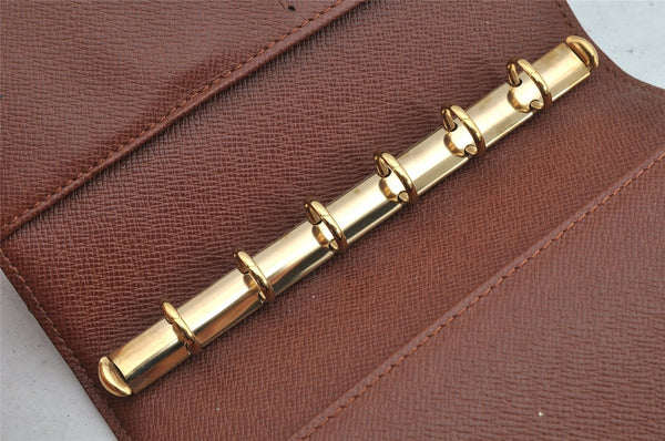 Authentic Louis Vuitton Monogram Agenda PM Notebook Cover R20005 LV 8972J