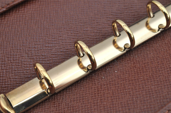 Authentic Louis Vuitton Monogram Agenda PM Notebook Cover R20005 LV 8972J