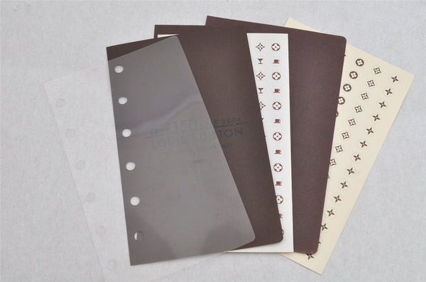 Authentic Louis Vuitton Monogram Agenda PM Notebook Cover R20005 LV 8972J