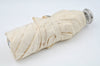 Authentic FENDI Vintage Zucchino Folding Umbrella White Cream 8975J