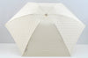 Authentic FENDI Vintage Zucchino Folding Umbrella White Cream 8975J