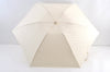 Authentic FENDI Vintage Zucchino Folding Umbrella White Cream 8975J